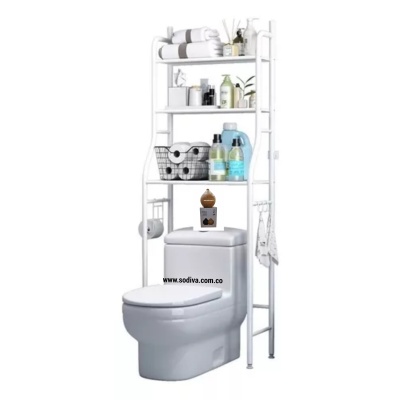 Organizador De Baño Estantería Mueble Ahorrador De Espacio 3