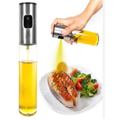 Aceitera Pulverizador En Vidrio Universal Spray De Cocina 100ml