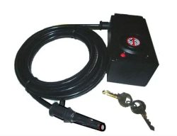 Candado Para Bicicleta Alarma Portatil Multiusos Con Guaya