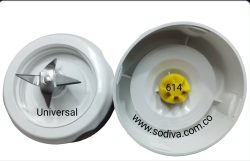 Base Cuchilla Universal Economica 614 Muesca Blanca (G)
