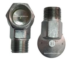Racor Pipa Nacional 3/8" Gas Natural