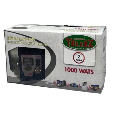 Estabilizador De Voltaje Potencia: 1000W  4 Salidas