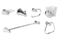 Kit de accesorios para baño contempra x 6 Gricol