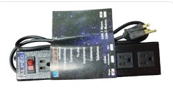 Multitoma 6 puertos 1m Lineal Alpec Con Fusible
