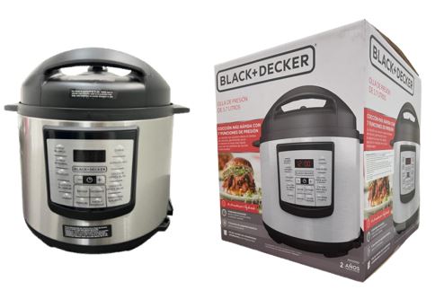 Olla Presión Multifuncional Black Decker 5.7 Litros