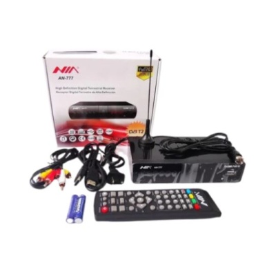 Decodificador Nia AN-777 TDT Receptor Tv Digital Dvb HDMI Antena