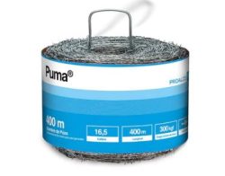 Alambre Púas Puma calibre 16.5 X 400 mts *