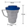 Vaso Compotero Oster  Plastico Tapa Azul 12 Oz. - Imagen 3