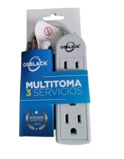Multitoma 3 Salidas Osblack 0.9M U63-1
