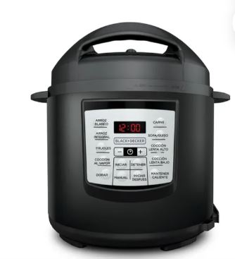 Olla Presión Multifuncional Black Decker 5.7 Litros - Imagen 2