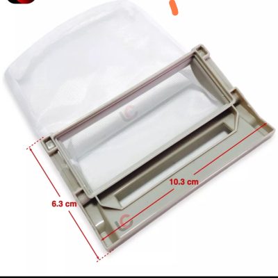 Juego *2 Filtro Lavadora LG  Atrapomotas Grande 6.3 X 10.3 Cms.