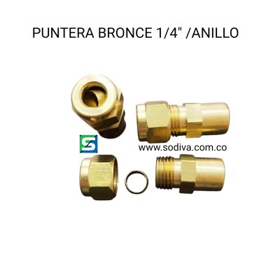 Puntera Bronce Nacional 1/4 G04