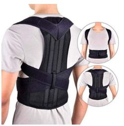 Corrector De Postura Espalda Unisex Black Pain