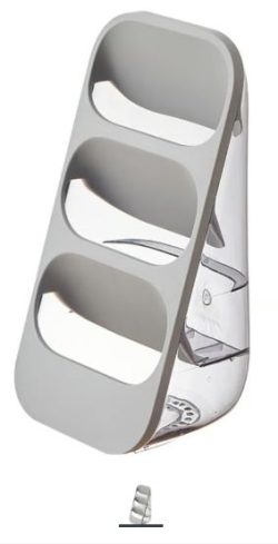 Base Cubiertos Soporte Almacenamiento 3 Niveles Drenaje Agua
