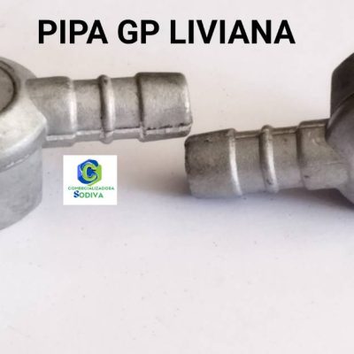 Pipa Gas Propano Nacional 3/8" Aluminio-Liviana