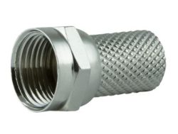 Terminal Importada Roscada Coaxial RG 6