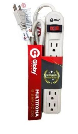 Multitoma 6 Salidas 90 Cms Globy