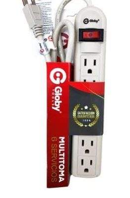 Multitoma 6 Salidas 90 Cms Globy