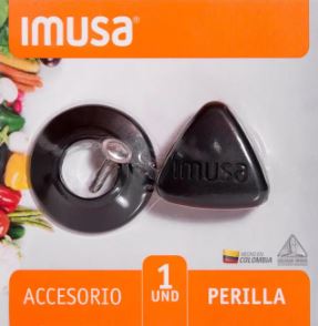 Boton Imusa Triangular Grande Original Tapa de Vidrio