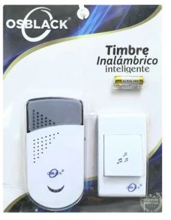 Timbre Inalámbrico Sencillo  Osblack de Alta Calidad - 32 Melodías