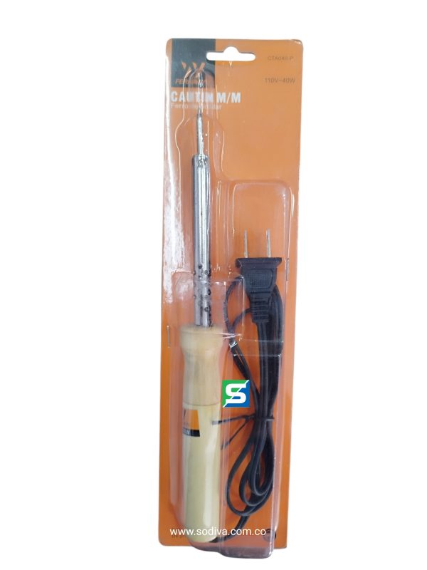 Cautin Ferrawyy M/ Madera 40W Cpt040-P - Imagen 2