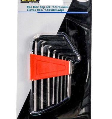 Juego Llaves Hexagonales Ranger 1.5mm a 10mm *10 Pz 2004092