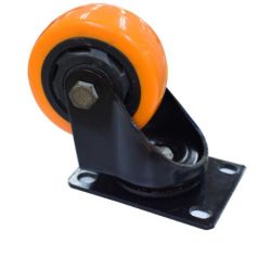 Rodachín Naranja 3" Sin Freno