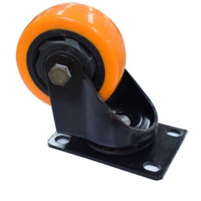 Rodachín Naranja 3" Sin Freno