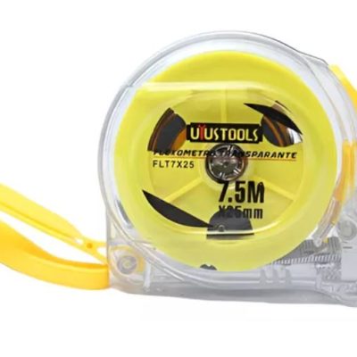 Flexometro Transparente 7.5 metros -25 mm Uyustools