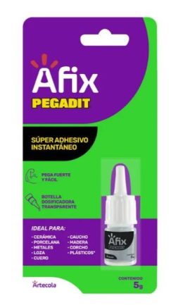 Pegante Instantaneo Pegadit 5 G Afix