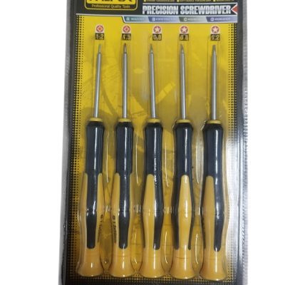 Set Destornillador Micasa 5 Pcs Naranja Precision 601305