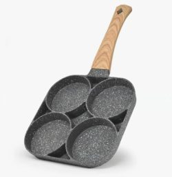 Sarten Antiadherente 4 Puestos Cocina