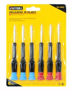 Set Destornillador Uyustools 6 Pcs Relojero Rlu602