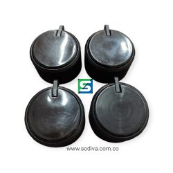 Juego Botones Estufa Abba *4 Pasta Lujo