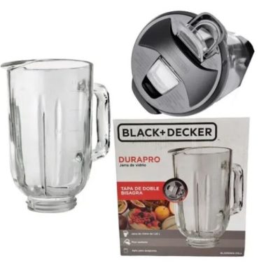 Vidrio Licuadora Black+Decker DuraPro/TurboPro BL2010WG-03LA/TAPA ORIGINAL