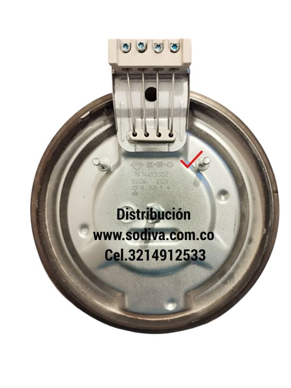 RESISTENCIA EGO ALEMANA 220V – ORIGINAL 4 POSICIONES - Imagen 2