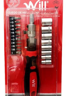 JUEGO DE HERRAMIENTAS MULTIUSO 20 PIEZAS INDUSTRIAL