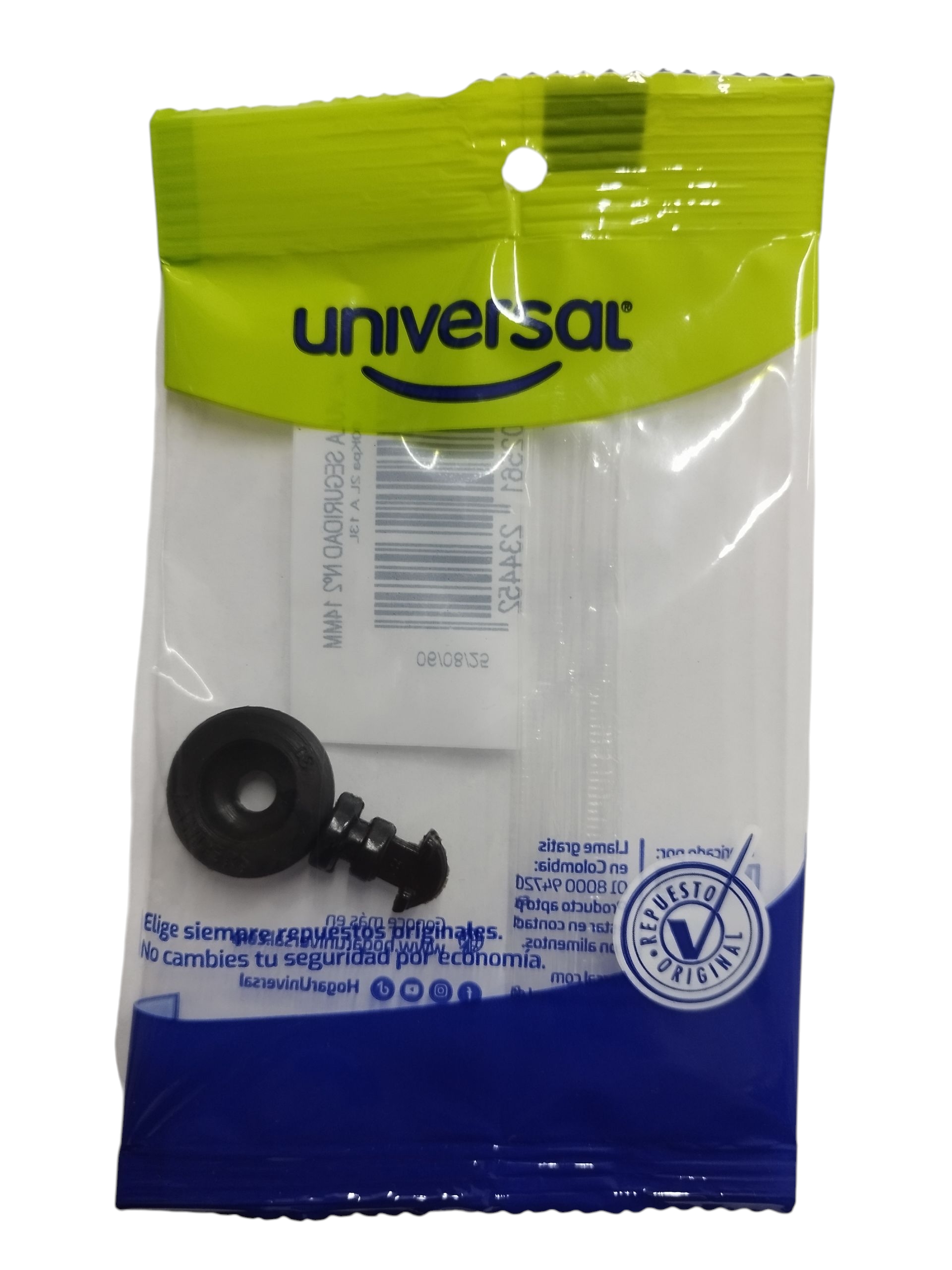 VÁLVULA SEGURIDAD OLLA UNIVERSAL ORGINAL - Imagen 4
