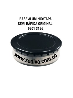 Base Aluminio/Tapa Continental Original Semi Rapida