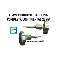 Llave Principal Completa Continental Original 29751