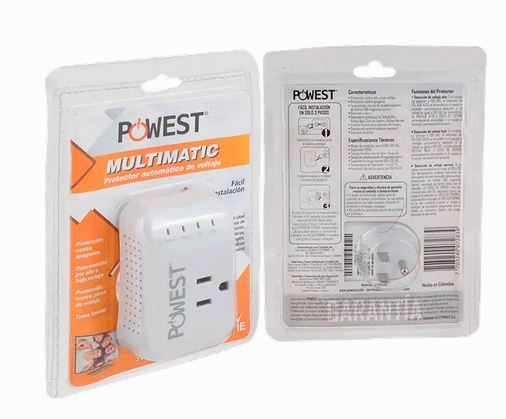 Protector De Voltaje Powest Multimatic 120V/10A - Imagen 2
