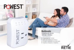 Protector De Voltaje Powest Multimatic 120V/10A