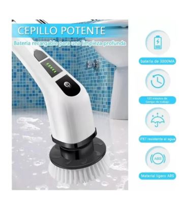 Cepillo EléctricDe Limpieza, 9 En 1, Multiusos - Imagen 4