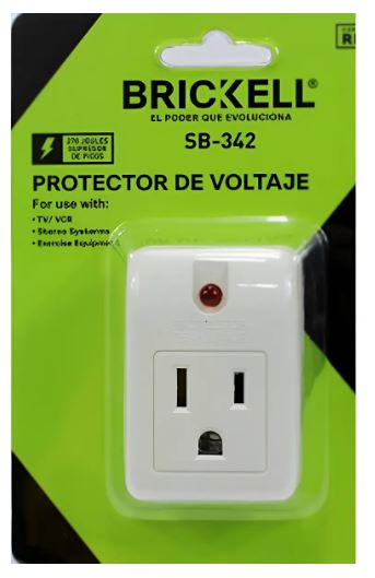 Combo x2 Protector de Voltaje Brickell SB-342 270 Joules - Imagen 2